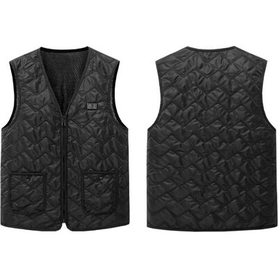 INF Gilet Chauffant avec Batterie 10000mAh - Gilet Chauffant Alimenté par USB XXL - Publicité INF Gilet Chauffant avec Batterie 10000mAh - Gilet Chauffant Alimenté par USB XXL - Publicité