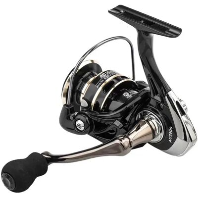 INF Moulinet Spinning 4000 – Bobine tout métal, roulements lisses, rapport 5.2:1 pour leurres et canne de mer - Publicité INF Moulinet Spinning 4000 – Bobine tout métal, roulements lisses, rapport 5.2:1 pour leurres et canne de mer - Publicité