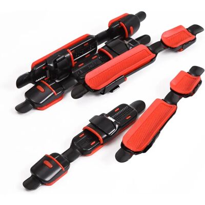 INF Pack de 5 clips de porte-moulinet pour canne de pêche sur rochers - Fer+Caoutchouc antidérapant, résistant à la corrosion, - Publicité INF Pack de 5 clips de porte-moulinet pour canne de pêche sur rochers - Fer+Caoutchouc antidérapant, résistant à la corrosion, - Publicité