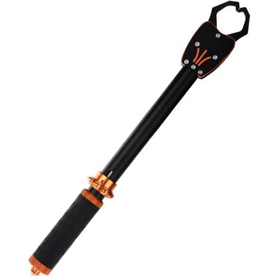 INF TK275 Pince de Préhension de Pêche Portable Orange - Pince à Lèvre de Poisson en Alliage d'Aluminium - Publicité INF TK275 Pince de Préhension de Pêche Portable Orange - Pince à Lèvre de Poisson en Alliage d'Aluminium - Publicité