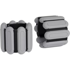 INF Ensemble de bracelets lestés en silicone (paire de 2 lb) - Gris - Publicité INF Ensemble de bracelets lestés en silicone (paire de 2 lb) - Gris - Publicité