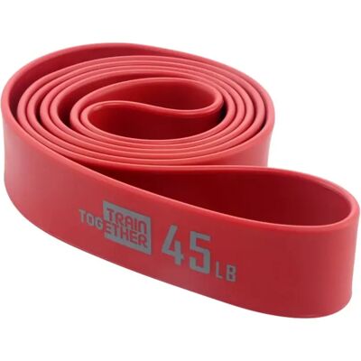 INF Bande de résistance en boucle 45 lb - Caoutchouc souple rouge pour développé couché, squats, assistance traction et - Publicité INF Bande de résistance en boucle 45 lb - Caoutchouc souple rouge pour développé couché, squats, assistance traction et - Publicité
