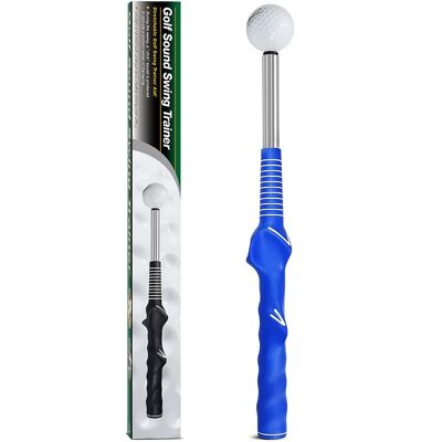 INF Entraîneur de swing de golf portable Bleu - Publicité INF Entraîneur de swing de golf portable Bleu - Publicité