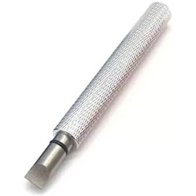 INF Couteau de Nettoyage de Rainures de Club de Golf - Outil de Nettoyage en Acier Inoxydable Argent - Publicité INF Couteau de Nettoyage de Rainures de Club de Golf - Outil de Nettoyage en Acier Inoxydable Argent - Publicité