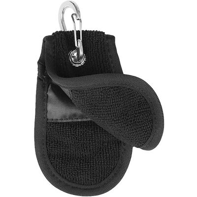 INF Chiffon de nettoyage de balle de golf compatible avec tous les clubs, tissu en coton doux avec crochet métallique pour un - Publicité INF Chiffon de nettoyage de balle de golf compatible avec tous les clubs, tissu en coton doux avec crochet métallique pour un - Publicité