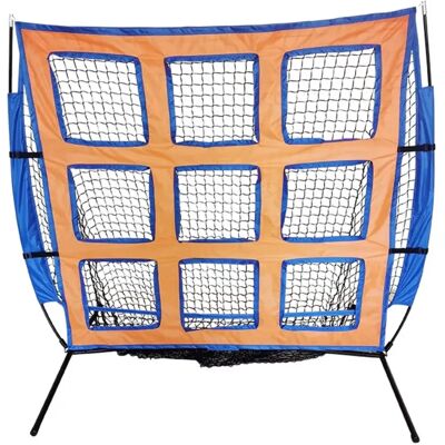 INF Filet d'entraînement 9 grilles pour disques – cible portable en maille polyester avec cadre en fer, montage facile pour - Publicité INF Filet d'entraînement 9 grilles pour disques – cible portable en maille polyester avec cadre en fer, montage facile pour - Publicité