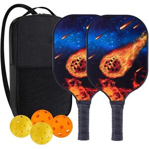 INF Ensemble de pickleball - Raquettes, balles et sac en fibre de verre 4 - Publicité INF Ensemble de pickleball - Raquettes, balles et sac en fibre de verre 4 - Publicité
