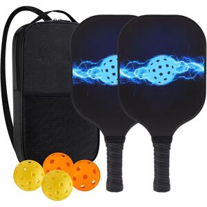 INF Ensemble de pickleball - Raquettes, balles et sac en fibre de verre 8 - Publicité INF Ensemble de pickleball - Raquettes, balles et sac en fibre de verre 8 - Publicité