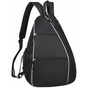 INF Sac de sport polyvalent pour raquettes de tennis, pickleball, badminton Le noir - Publicité INF Sac de sport polyvalent pour raquettes de tennis, pickleball, badminton Le noir - Publicité