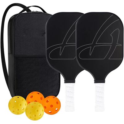 INF Ensemble de pickleball - Raquettes, balles et sac en fibre de verre 6 - Publicité INF Ensemble de pickleball - Raquettes, balles et sac en fibre de verre 6 - Publicité