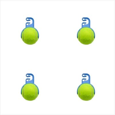 INF Lot de 4 clips pour balles de tennis et pickleball – Clips plastiques robustes pour clôture et filet, accès rapide et - Publicité INF Lot de 4 clips pour balles de tennis et pickleball – Clips plastiques robustes pour clôture et filet, accès rapide et - Publicité