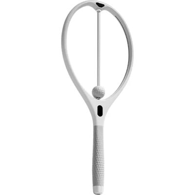INF Entraîneur de frappe tennis et badminton avec balle de rebond pour pratiquer seul Gris - Publicité INF Entraîneur de frappe tennis et badminton avec balle de rebond pour pratiquer seul Gris - Publicité