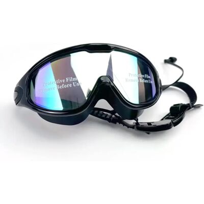 INF Lunettes de natation antibuée avec étui gratuit Le noir - Publicité INF Lunettes de natation antibuée avec étui gratuit Le noir - Publicité
