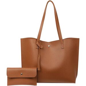 INF Ensemble Sac à Main Cabine et Sac à Bandoullière Tendance Marron - Publicité INF Ensemble Sac à Main Cabine et Sac à Bandoullière Tendance Marron - Publicité