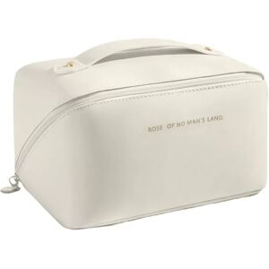 INF Trousse de toilette spacieuse en cuir PU Noir - Publicité INF Trousse de toilette spacieuse en cuir PU Noir - Publicité