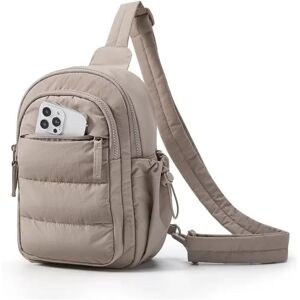 INF Sac Bandoulière Léger Multi-Poches pour Voyage, Sport et Randonnée chameau - Publicité INF Sac Bandoulière Léger Multi-Poches pour Voyage, Sport et Randonnée chameau - Publicité