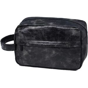 INF Trousse de Toilette de Voyage en Cuir PU - Grande Capacité pour Hommes et Femmes Le noir - Publicité INF Trousse de Toilette de Voyage en Cuir PU - Grande Capacité pour Hommes et Femmes Le noir - Publicité