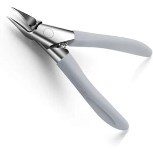 INF Pince à bec oblique petite taille grise compatible avec outils de manucure et pédicure, acier inoxydable et plastique - Publicité INF Pince à bec oblique petite taille grise compatible avec outils de manucure et pédicure, acier inoxydable et plastique - Publicité