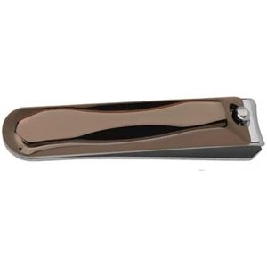 INF Coupe-ongles en acier au carbone noir - Petit, bord biseauté, outil de manucure plaqué épais - Publicité INF Coupe-ongles en acier au carbone noir - Petit, bord biseauté, outil de manucure plaqué épais - Publicité
