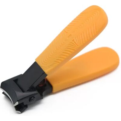 INF Coupe-ongles en acier inoxydable à grande ouverture - Conception anti-éclaboussures pour ongles épais Orange - Publicité INF Coupe-ongles en acier inoxydable à grande ouverture - Conception anti-éclaboussures pour ongles épais Orange - Publicité