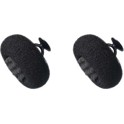 INF Éponge de bain pour homme avec ventouse - Lot de 2 : Exfoliante, moussante et massante Le noir - Publicité INF Éponge de bain pour homme avec ventouse - Lot de 2 : Exfoliante, moussante et massante Le noir - Publicité