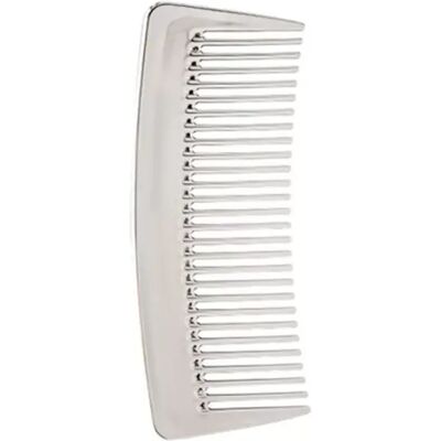 INF Peigne portable pour femmes - Peigne de coiffage compact en plastique pour démêler et lisser, plusieurs couleurs, idéal Argent - Publicité INF Peigne portable pour femmes - Peigne de coiffage compact en plastique pour démêler et lisser, plusieurs couleurs, idéal Argent - Publicité