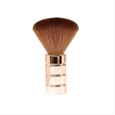 INF Professional Barber Neck Duster Brush compatible with Soft Nylon Bristles and Electroplated Handle for Haircut Cleaning Or rose - Publicité INF Professional Barber Neck Duster Brush compatible with Soft Nylon Bristles and Electroplated Handle for Haircut Cleaning Or rose - Publicité