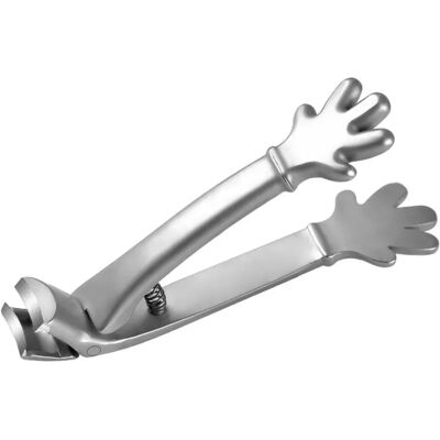 INF Ensemble manucure en acier inoxydable : ciseaux pointus et coupe-ongles courbé à large mâchoire - Coupe précise pour ongles - Publicité INF Ensemble manucure en acier inoxydable : ciseaux pointus et coupe-ongles courbé à large mâchoire - Coupe précise pour ongles - Publicité