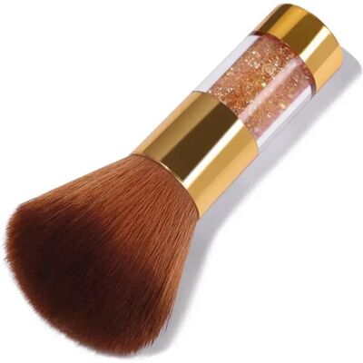INF Brosse à poussière d'ongles avec manche acrylique - Poils doux en fibre, nettoyeur de manucure portable pour ongles gel, - Publicité INF Brosse à poussière d'ongles avec manche acrylique - Poils doux en fibre, nettoyeur de manucure portable pour ongles gel, - Publicité