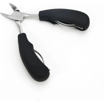 INF Set de coupe-ongles Pince Bec d'Aigle - Ensemble professionnel 6 pièces en acier inoxydable avec poignées - Publicité INF Set de coupe-ongles Pince Bec d'Aigle - Ensemble professionnel 6 pièces en acier inoxydable avec poignées - Publicité