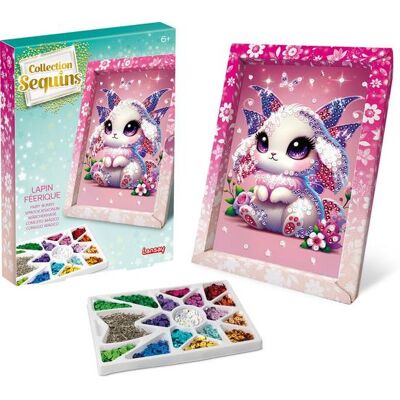 Lansay Collection Sequins Lapin Feerique - Publicité Lansay Collection Sequins Lapin Feerique - Publicité