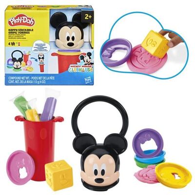 Coffret Play-Doh Empil’ formes Disney Junior Mickey - Publicité Coffret Play-Doh Empil’ formes Disney Junior Mickey - Publicité