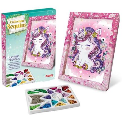 Lansay Collection sequins licorne féérique - Publicité Lansay Collection sequins licorne féérique - Publicité