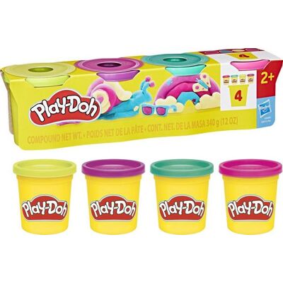 La Grande Récré Pack Play-Doh de 4 pots couleurs vives - Publicité La Grande Récré Pack Play-Doh de 4 pots couleurs vives - Publicité