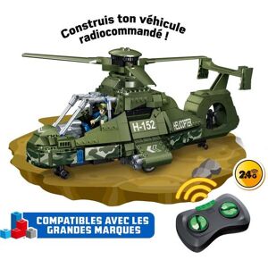WISE BLOCK Hélicoptère de combat militaire radiocommandé à construire - Publicité WISE BLOCK Hélicoptère de combat militaire radiocommandé à construire - Publicité