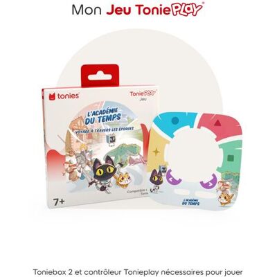 Tonies Jeu Tonieplay L'académie du temps - Voyage à travers les époques - Publicité Tonies Jeu Tonieplay L'académie du temps - Voyage à travers les époques - Publicité
