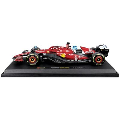 Bburago F1 Kit A Monter Leclerc 1/18 - Publicité Bburago F1 Kit A Monter Leclerc 1/18 - Publicité