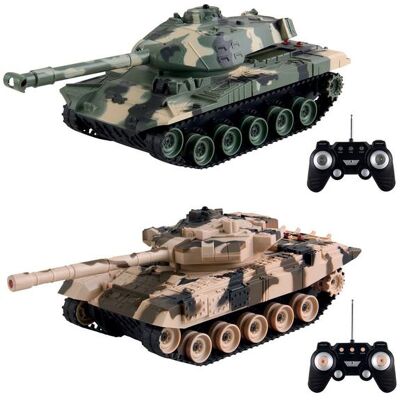 Tanks de Combat Radio-Commandés Team City - Échelle 1/32 - Sons et Lumières Réalistes - 15m Contrôle - Publicité Tanks de Combat Radio-Commandés Team City - Échelle 1/32 - Sons et Lumières Réalistes - 15m Contrôle - Publicité