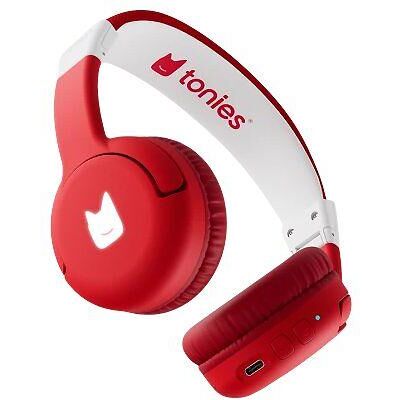 Casque Tonies Bluetooth Rouge Coquelicot - Publicité Casque Tonies Bluetooth Rouge Coquelicot - Publicité