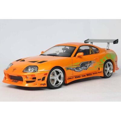 SOLIDO 1/18 Ff Toyota Supra Mk4 (A80) Fast And Furious 1 Brian Close Roof 1994 - Publicité SOLIDO 1/18 Ff Toyota Supra Mk4 (A80) Fast And Furious 1 Brian Close Roof 1994 - Publicité