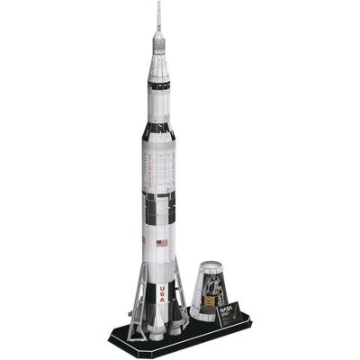 MGM NASA - Maquette 3D Mission Apollo Saturne V - 136 Pièces - Publicité MGM NASA - Maquette 3D Mission Apollo Saturne V - 136 Pièces - Publicité