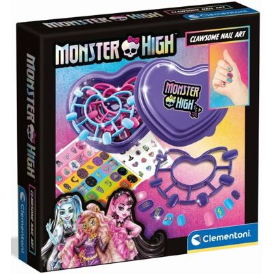 Clementoni Dark nail art Monster High - Publicité Clementoni Dark nail art Monster High - Publicité