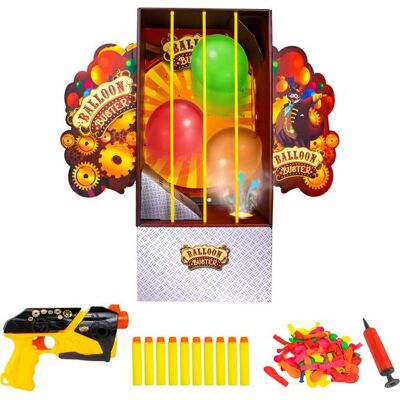 ROCCO - Balloon Buster - 45x25x20 - pistolet jouet - Publicité ROCCO - Balloon Buster - 45x25x20 - pistolet jouet - Publicité