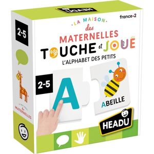 Headu La Maison des Maternelles Toucher et Jouer Alphabet pour Petits - Jouet Éducatif - Publicité Headu La Maison des Maternelles Toucher et Jouer Alphabet pour Petits - Jouet Éducatif - Publicité