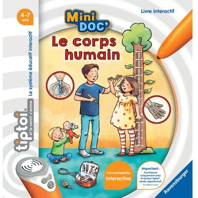 Ravensburger Mini Doc Tiptoi - Découvrir Le Corps Humain - Publicité Ravensburger Mini Doc Tiptoi - Découvrir Le Corps Humain - Publicité