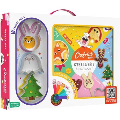 Coffret Chefclub Kids - La Fête Toute L'année - Publicité Coffret Chefclub Kids - La Fête Toute L'année - Publicité