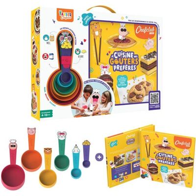 Chefclub Kids Coffret Chefclub Pour Cuisiner Vos Gouters Préférés Avec Tasses - Publicité Chefclub Kids Coffret Chefclub Pour Cuisiner Vos Gouters Préférés Avec Tasses - Publicité