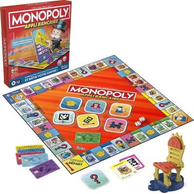 Hasbro Monopoly Appli bancaire - Publicité Hasbro Monopoly Appli bancaire - Publicité