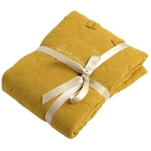 Sauthon Couvre lit rectangulaire pour berceau Jaune Topaze - Publicité Sauthon Couvre lit rectangulaire pour berceau Jaune Topaze - Publicité