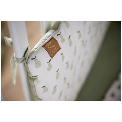 Sauthon Modèle Botanica Tour de lit bébé - Convient pour lit 60x120cm et 70x140cm - Publicité Sauthon Modèle Botanica Tour de lit bébé - Convient pour lit 60x120cm et 70x140cm - Publicité